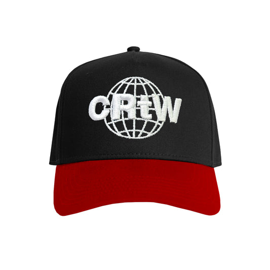 CRTW Black/Red Snapback