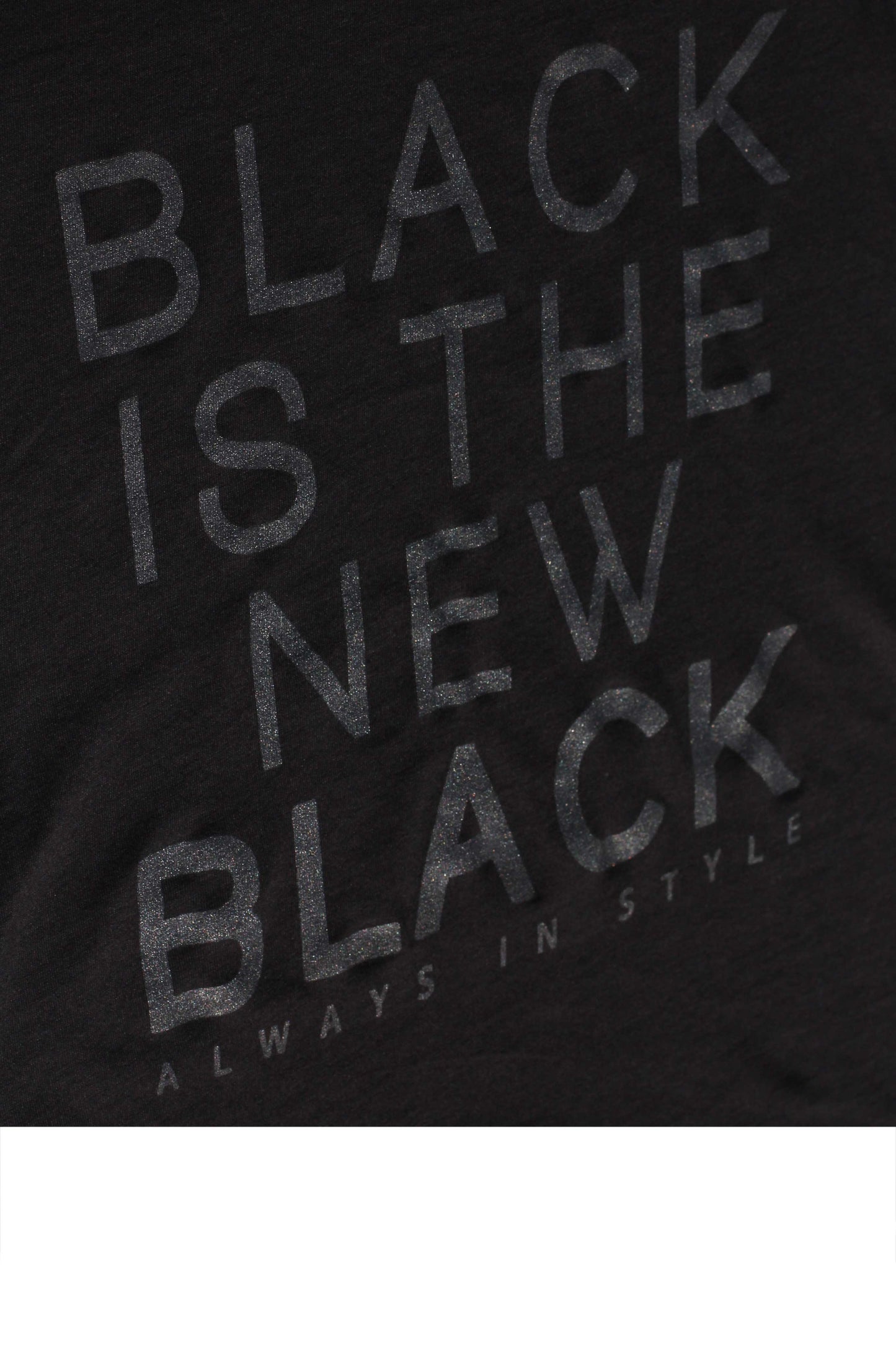 Black is the New Black Tee